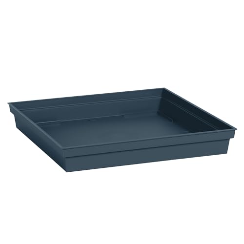 EDA - Soucoupe Carrée Toscane 32,6 cm - pour Pots de Fleur Carrés Toscane réf 13627-13628 -...