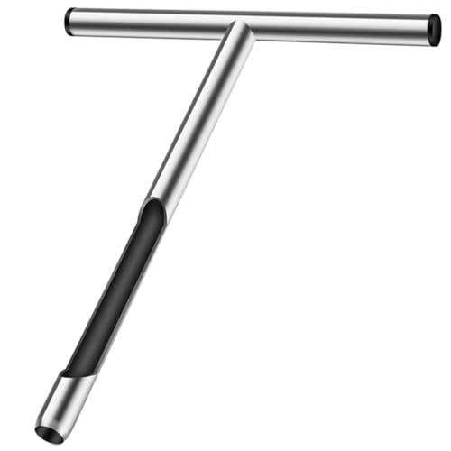 HOMSFOU Strumento di Campionamento Suolo in Acciaio Inox Punta Resistente, Sonda per Carotaggio Terreno, per Attrezzi Giardinaggio e Manutenzione Prato