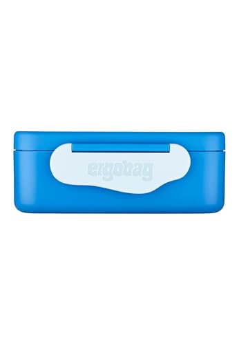 ergobag Pojemnik na kanapki z przegródką, nie zawiera BPA, nadaje się do mycia