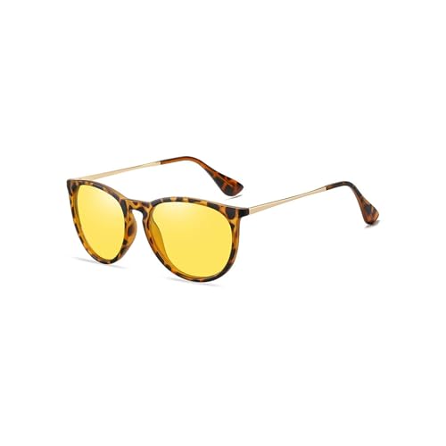Retro Round Sunglasses for Women Men Trendy Vintage Sunglasses