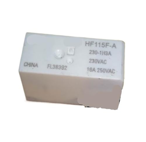 Relais de puissance HF115F-A 230-1H3A miniature 6 broches tension 230VAC