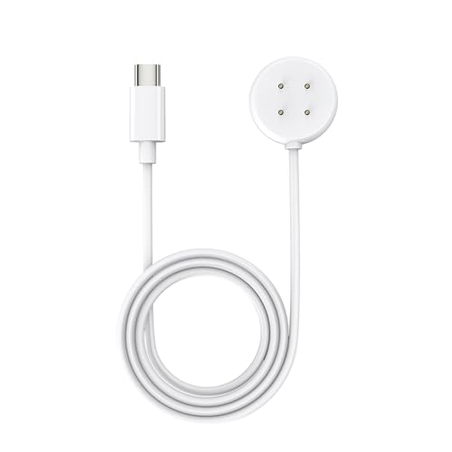 Pixel Watch 2 磁気充電器電源アダプターと互換性あり、高速充電ケーブル ブラケット ラック、スマートウォッチ ステーション、耐久性のある充電ケーブル アダプター、高速、短い、複数のデバイス製品、USB 電話ドック