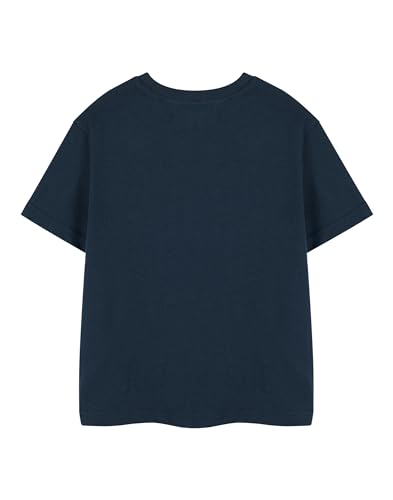 Hot Wheels Monster Trucks Boys Navy Short Sleeved T-Shirt | Smash and Roar Graphic Tee for Kids Smash and Roar Apparel 3-4 Years3