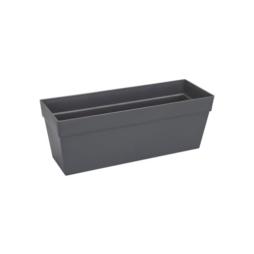 Elho Loft Urban Trough 50 - Fioriera Per Balcone Esterno - Ø 49.3 X H 18.0 Cm - Bianco/White - 7
