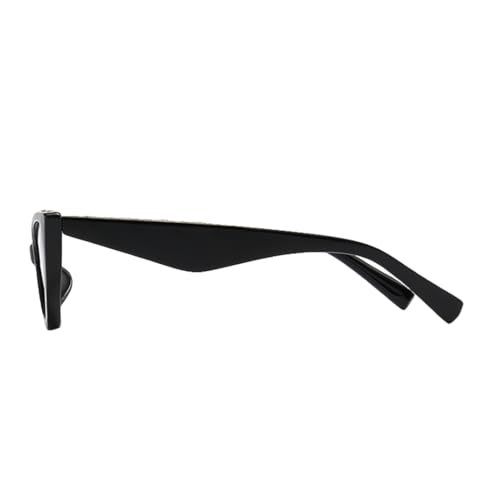 Lunettes de soleil œil de chat contre la fatigue visuelle monture rétro robuste à rivets