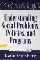 Understanding Social Problems, Policies, and Programs (Social Problems