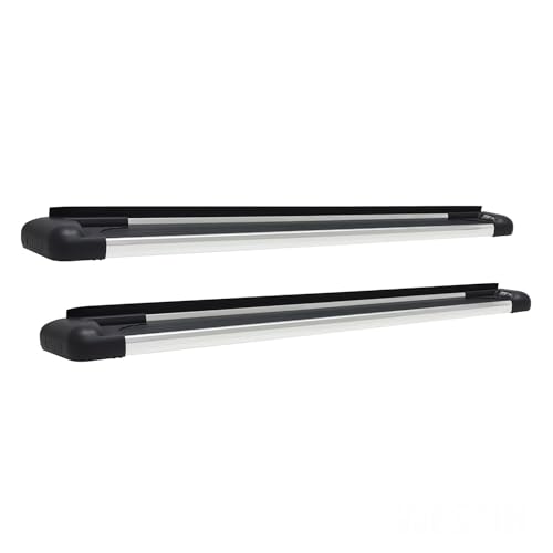 Estribos Westin SG6 LED de aluminio pulido 80 in miniatura 1