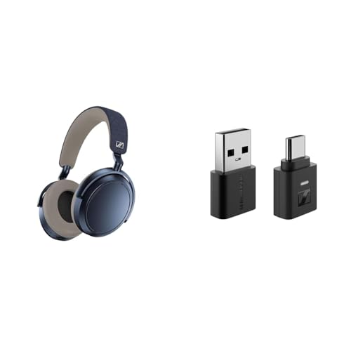【セット買い】 【Amazon.co.jp限定品】ゼンハイザー(Sennheiser) ワイヤレスヘッドホン Bluetooth MOMENTUM 4 Wireless デニム + エージング音源セット+ BTD700 Bluetoothアダプター