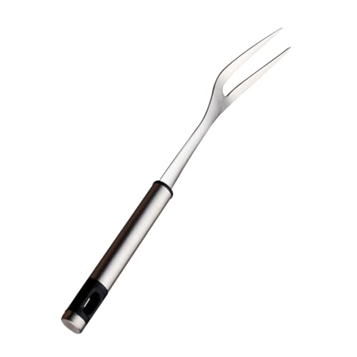 ibasenice Cooking Meat Forks Stainless Steel Roasting Forks Bbq Equipment for Camping