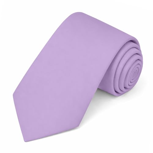 Image of Jacob Alexander Men's Extra Long Solid Color Tie