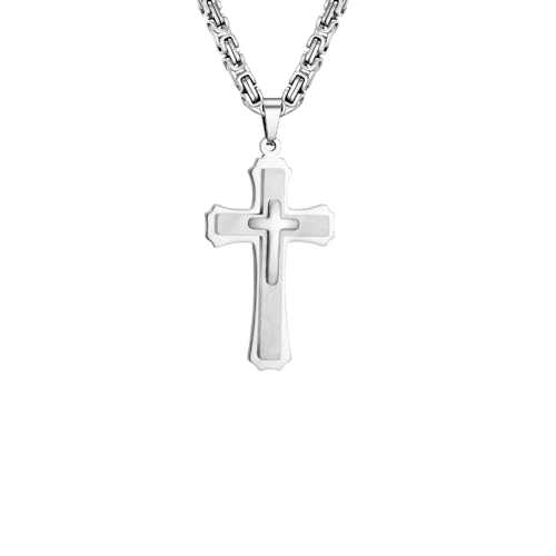Pendentif religieux style punk rock cross pour remplacer vos bijoux fragiles