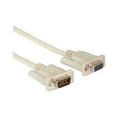 Nilox 1.8 m VGA – VGA Cables (VGA (D-Sub), VGA (D-Sub), Male/Female, Grey)