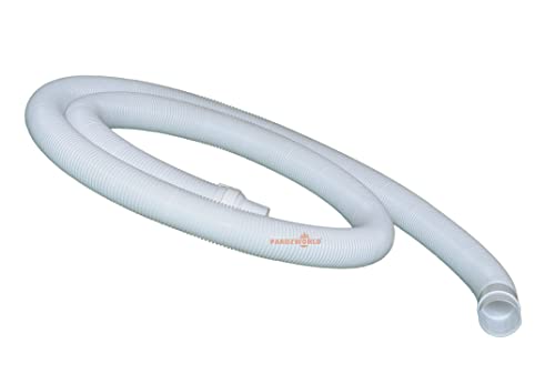 Image of PARDZWORLD Three Meter(3) Fully & Semi Automatic Toploading Washing Machine Flexible Waste Water Outlet Drain Hose Pipe /Extension Pipe (3m)