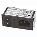 06AN2, Power Entry Module Filtered M 3 POS 250VAC 6A Switch/Fuse ST 1 Port (5 Items)