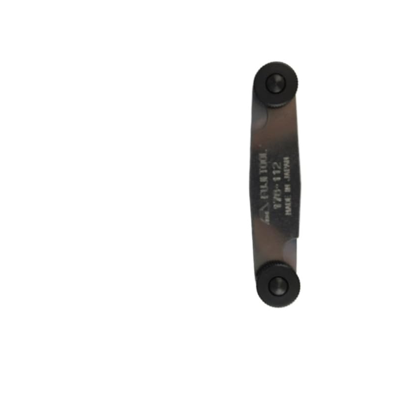 20pcs/box 178-112 stainless steel radius gauge corner gauge 1.1-2.0mm