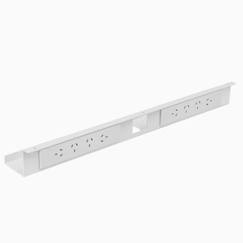 Desky Mini Cable & Power Tray White None miniatura 2