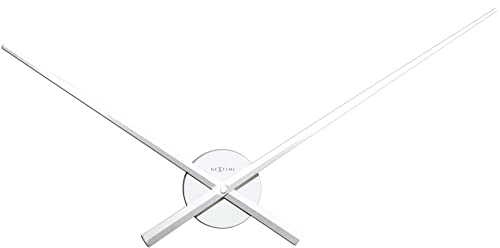 Price comparison product image NexTime Wall Clock,  Aluminum,  White