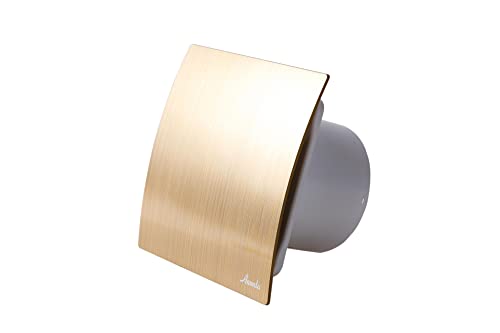 Awenta Kleinraumventilator Wandventilator System Turbo Escudo Gold 100