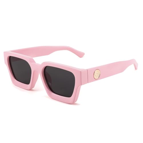 Image of FEISEDY Vintage Small Sunglasses Oval Slender Metal Frame Candy Colors B2277