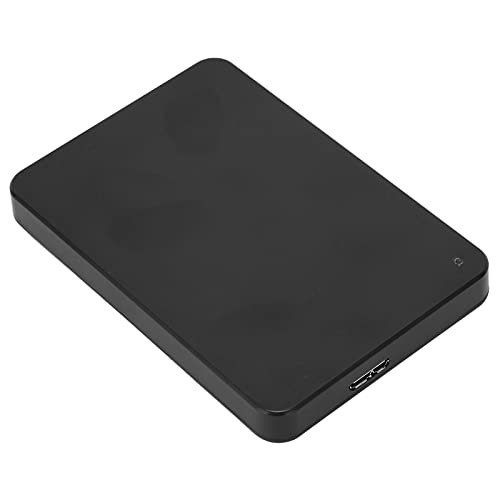 ASHATA Hard Disk Esterno Portatile HDD, 160G/250G/320G/500G/1TB Storage Disco Rigido Mobile USB 3.0 con Cavo USB per Molti Dispositivi, Plug And Play(nero 160GB)