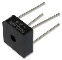 Vishay Bridge Rectifier, Single Phase, 3A, 600V Though Hole - KBPC106
