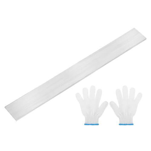 Barre plate en acier inoxydable 316L brossé 0,6 cm d'épaisseur