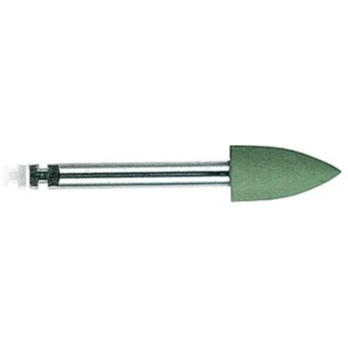 Axis Dental P0132-047 Universal Silicone Polishers RA Flame 5mm Green 10/Pk