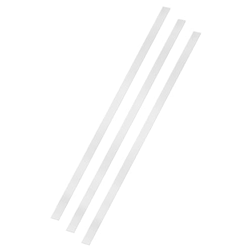 QUARKZMAN 100 Stück Reines Nickelblech 99.6% Reine Nickelplatte Streifen 0.006x0.16x3.9(0.15x4x100mm) Anodisiert Für Galvanisierung Wissenschaftliches Labor Industrie DIY Handwerk