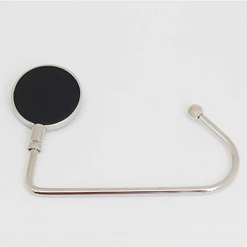 ROFLYER Purse Hook Hanger for Table Bar Long Handbag Hanger Bag Hanger with Velvet Pouch (Colorful Turtle) - Thumbnail 4