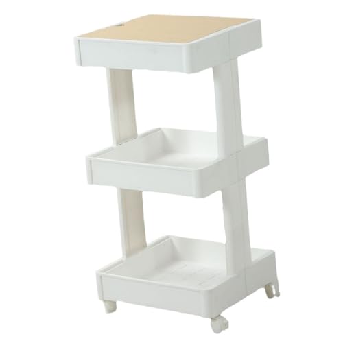 Organisateur mobile polyvalent 3 niveaux pour chambre et salle de bain - 6