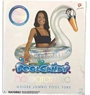 Pool Candy Holographic Goose Jumbo Pool Tube 42