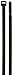 Cable Tie with Stainless Steel Barb, 50 Tensile Strength, 14" Length, Black