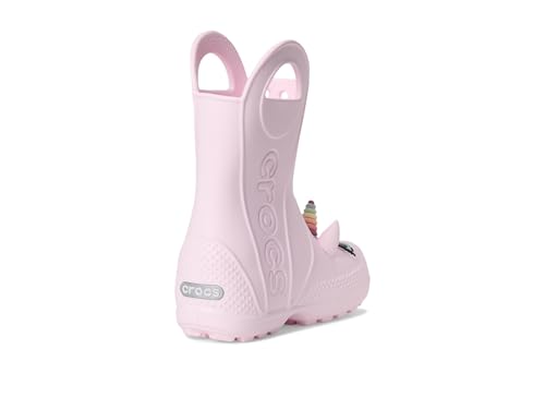 Image of Crocs Kids' Handle It Rain Boots | Waterproof Slip On Shoes | Kids' Rain Boots