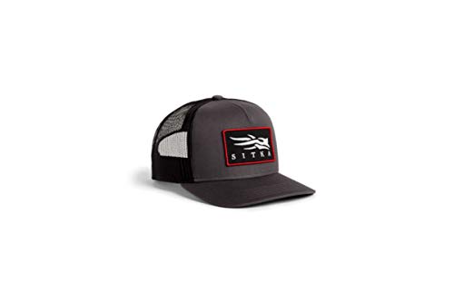 Image of SITKA Icon Patch Hi Pro Trucker Hat - Adjustable Outdoor Snap Back Hunting Fishing Hat for Men