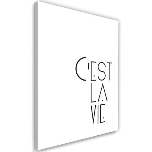 Typographie impression d'art poster minimaliste salon chambre 60x80