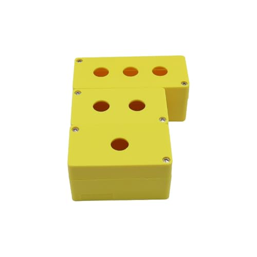 Boîtier bouton-poussoir 16mm perforé 2 positions plastique