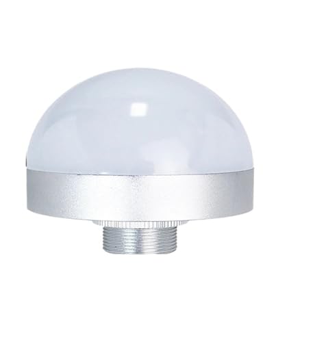 Lámpara de precaución industrial impermeable 12V con luz LED fija de 90 mm