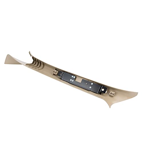 Gelessy A Pillar Interior Trim Handle Right Passenger Side 4L3Z-1503598-AAC Compatible with 2004-2008 Ford F-150 F150 2006-2008 Lincoln Mark LT A Pillar Grab Handle Passenger Side (Beige) by Gelessy - Image 3