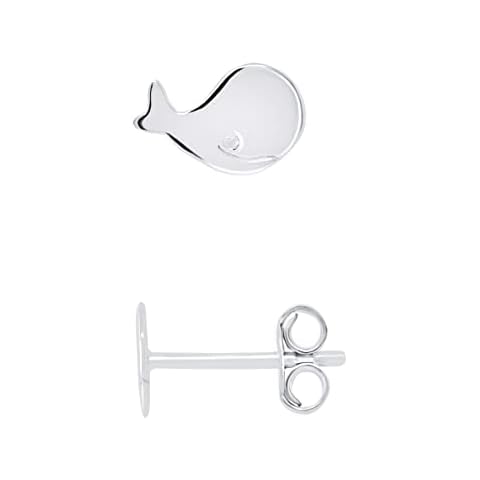 Amours, Kisses & Huggins - Children's Stud Earrings - Rhodium-Plated 925 Sterling Silver - 100% Hypoallergenic - Suitable for Children Aged 2 to 12 Years Cover