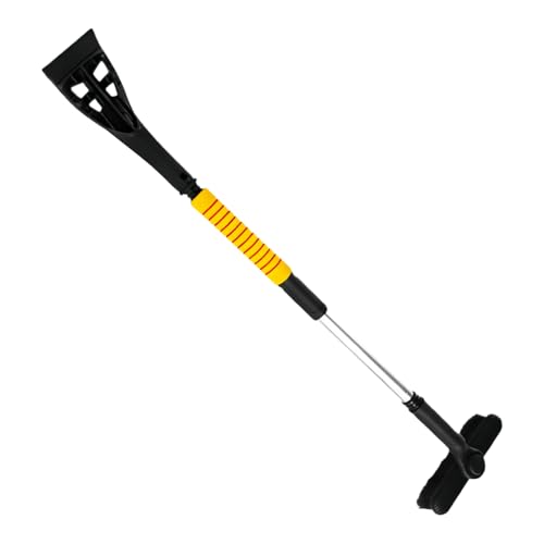 Generico Raschiaghiaccio per Auto, Sicuro da Usare, 1 Pezzo, Strumento per Pulire Il Parabrezza, Rimozione Neve dal Parabrezza, Design con Maniglia Estensibile, per Inverno, Vetro, Finestre, Veicoli