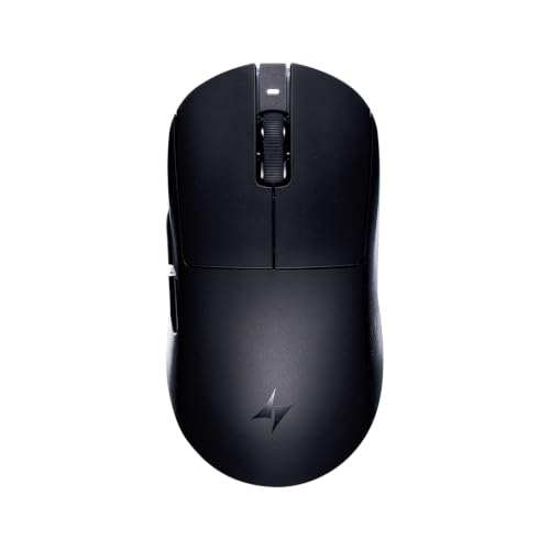 Image of ATK Dragonfly A9 Ultimate Wireless Gaming Mouse, PAW3950 Ultra Sensor, DPI up to 42,000, 55g Lightweight, 8K Polling, 800 Hr Battery Life, All-New Nano Coating, Dual-Mode 2.4G /Wired - Black