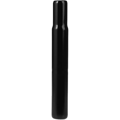 ZhangyiHot Black Bike Seat Post Cover