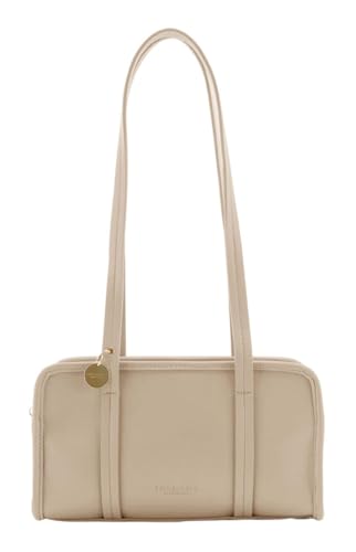 Sac à épaule Nelma Bowling Bag SEIDENFELT MANUFAKTUR maroquinerie femme chic beige chaud