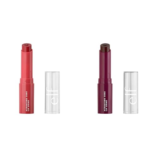 e.l.f. Hydrating Core Lip Shine, Conditioning & Nourishing Lip Ba...
