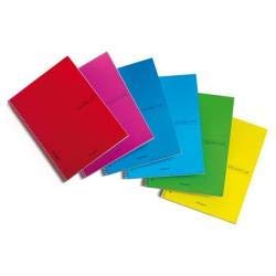 Cahier A5 spirale CF6 ColorClub 1R ligné carnet de notes fournitures de bureau et école