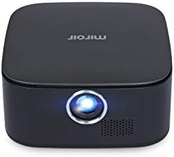 Miroir M75 Portable Projector - Rechargeable Battery - Home and Outdoors (Renewed Premium)