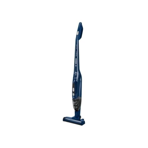 Bosch Akku-Staubsauger Readyyy Serie 2 BCHF216S kabellos beutellos 2in1 Lösung mit abnehmbarem Handgerät hohe Saugkraft lange Laufzeit 2 Stufen Düse für alle Bodenarten freistehend blau