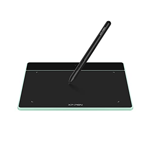 Image of XP-Pen Deco Fun S Green Graphics Tablet 6.3 x 4 Inch Pen Tablet with 8192 Levels Pressure Sensitivit
