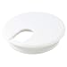 Rok Hardware 3" (76mm) Round Computer Desk Table Port Wire Cable Cord Organizer Hole Cover Grommet ROKRG3WHT (3", White, 2)