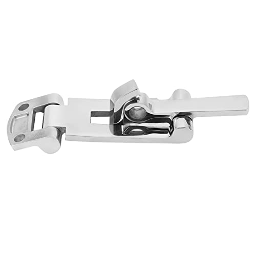 Aramox 316 Stainless Steel Boat Hatch Latch, Anti Rattle Marine Grade Clamp 120mm with High Polished Surface for Yachts, Watercraft Accessories